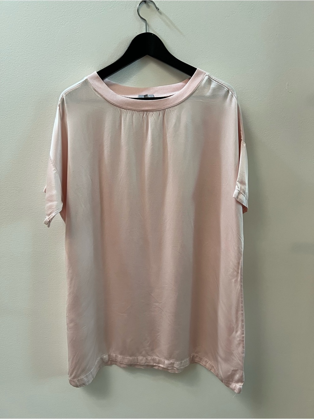 Pj Harlow Stoney size 1 Light Pink Short Sleeve Sleep Top